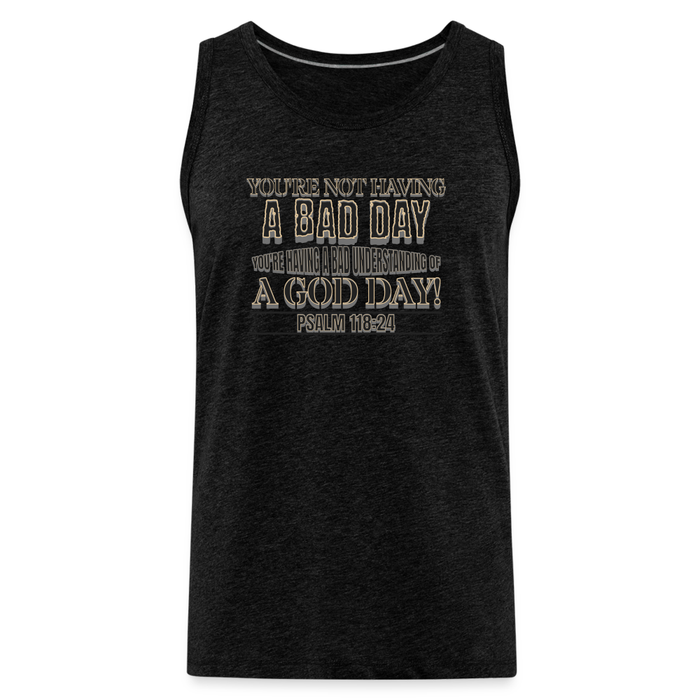 CDG Men’s Premium Tank - charcoal grey