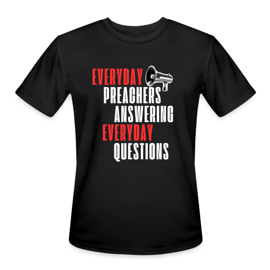 EPAEQ Men’s Moisture Wicking Performance T-Shirt - black