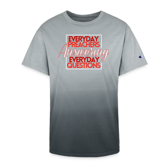 EPAEQ Champion Dip Dye T-shirt - black ombre